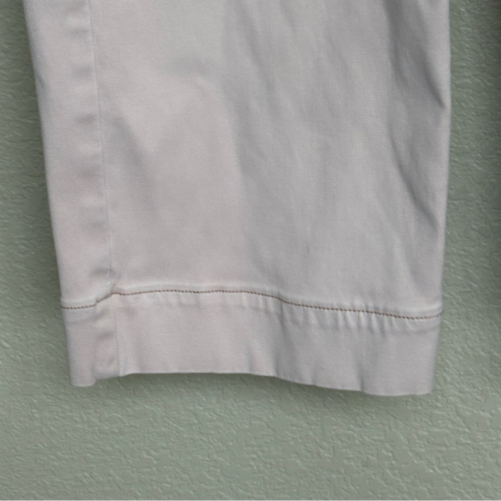 SPANX Light Pink Cropped Wide Leg Pants Petite Small Stretch Twill Flattering - Picture 5 of 7